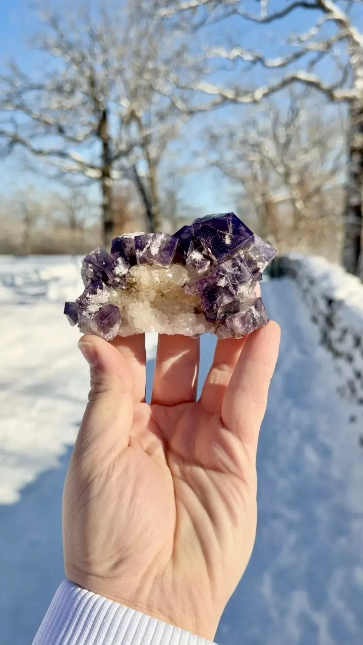 Purple Haze Pocket fluorite thumbnail