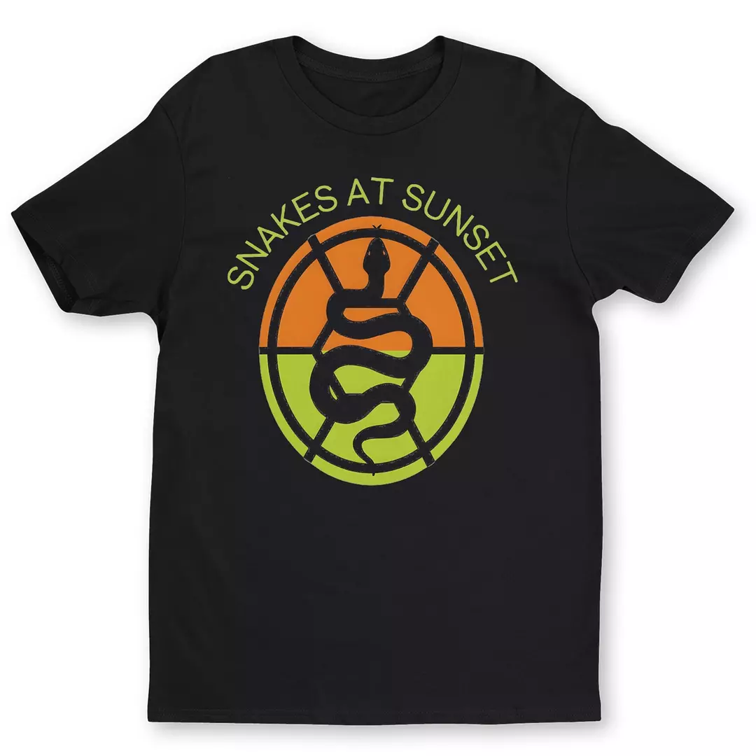 Snakes at Sunset logo T-shirt thumbnail