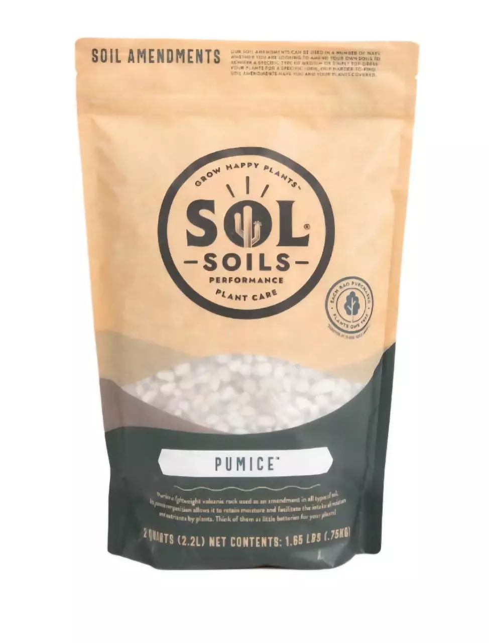 Pumice 2 qt Sol Soils thumbnail