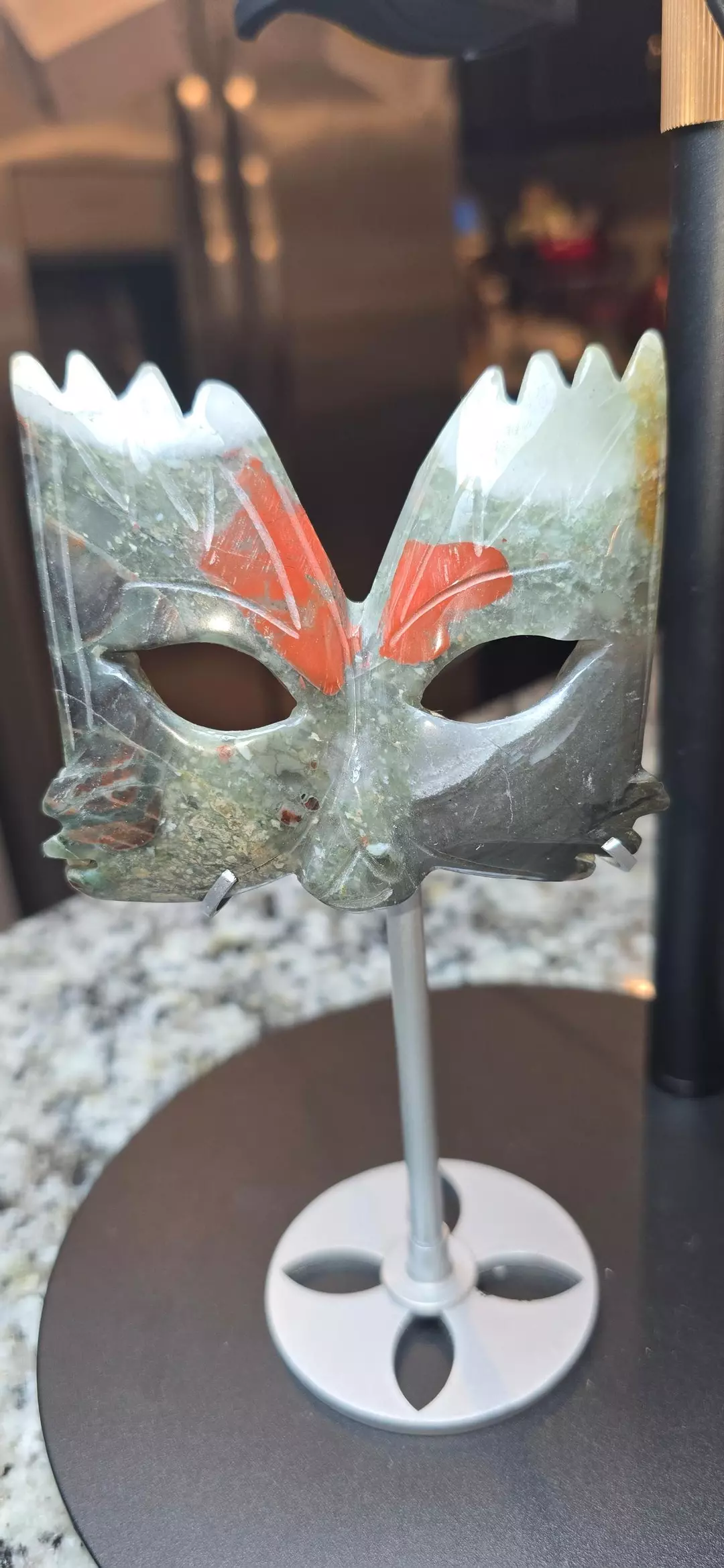 African Bloodstone Fox Mask thumbnail
