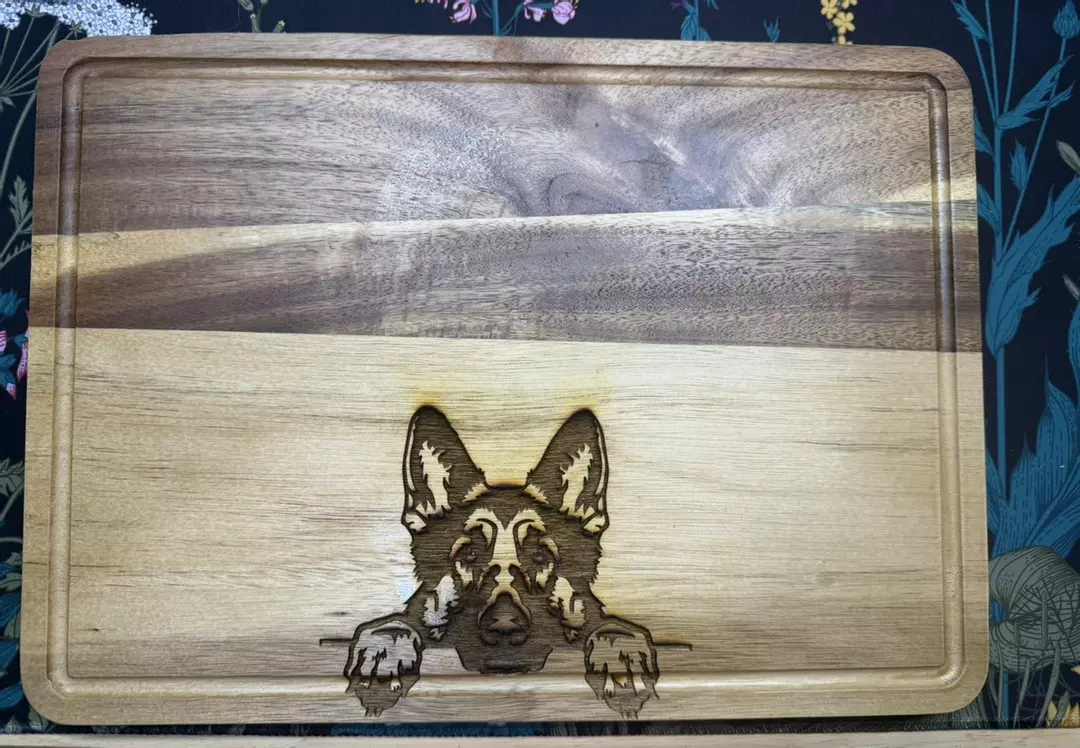 German Shepherd Cutting board thumbnail