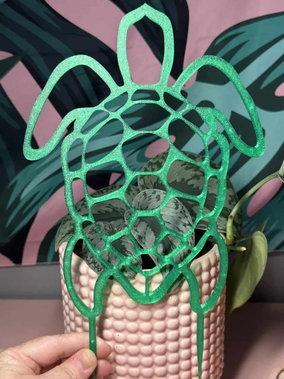 Sea Turtle 🐢 Trellis | 3d printed | PETG | Choose your color thumbnail