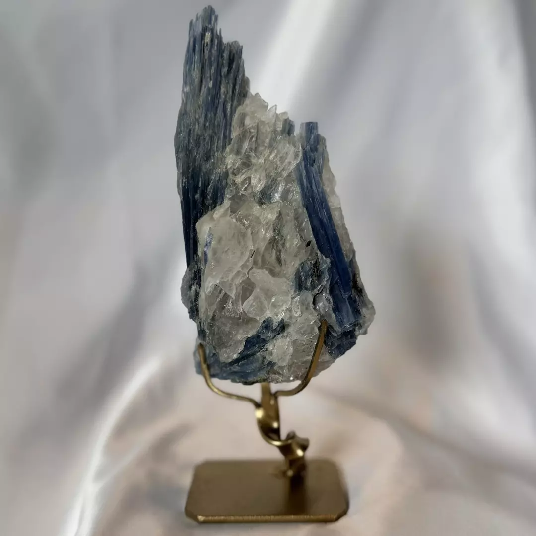 Blue Kyanite On A Custom Stand thumbnail