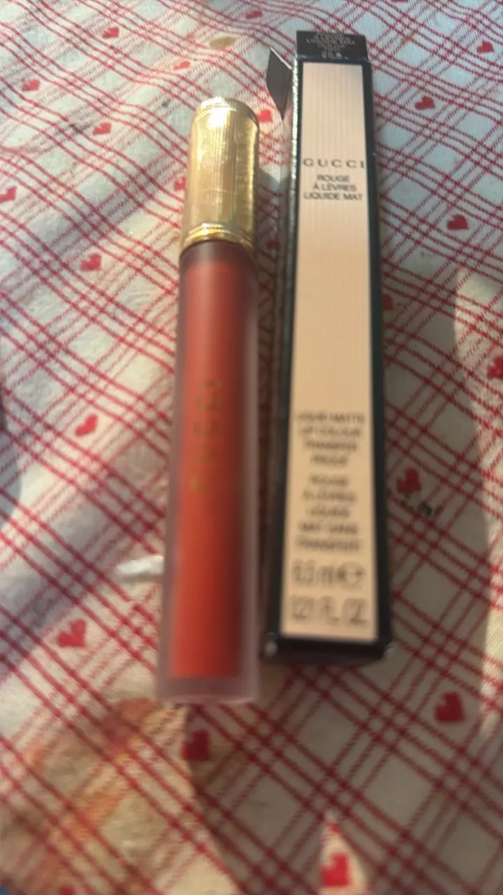 Gucci liquid matte lip color-Goldie Red thumbnail