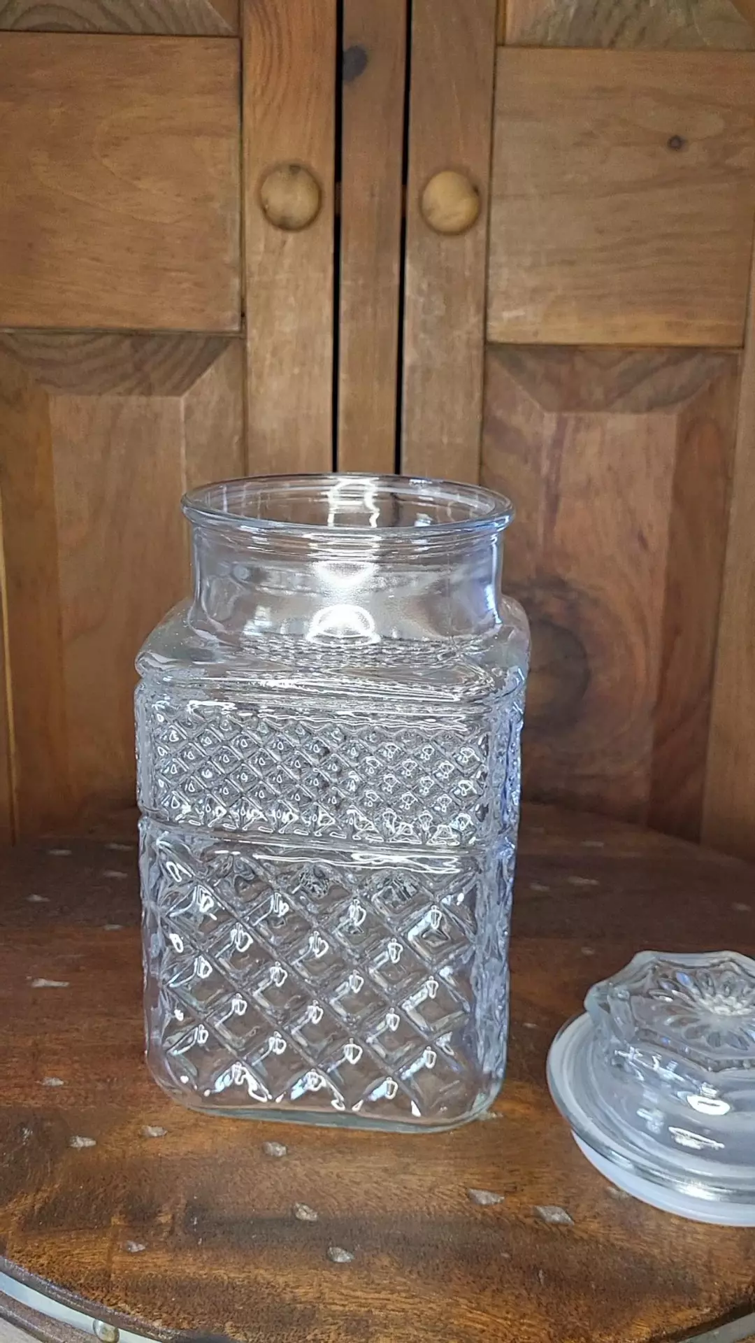 Square glass canister thumbnail