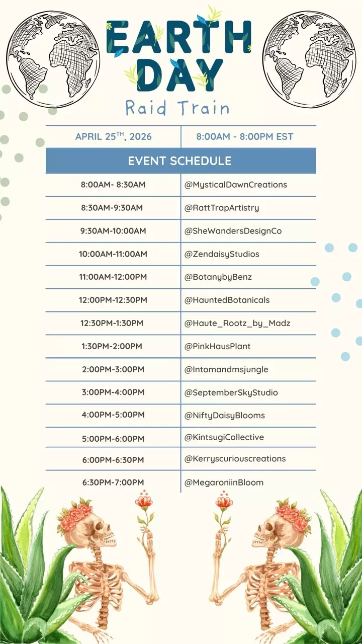 April 25 thRaid Train line up.  -Do Not Buy thumbnail