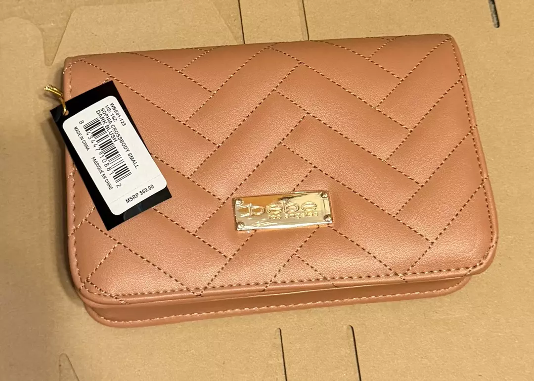 Bebe Sophia Crossbody Blush thumbnail