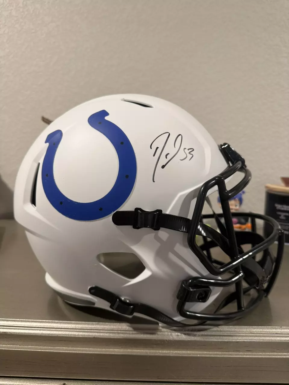 Colts replica signed helmet thumbnail