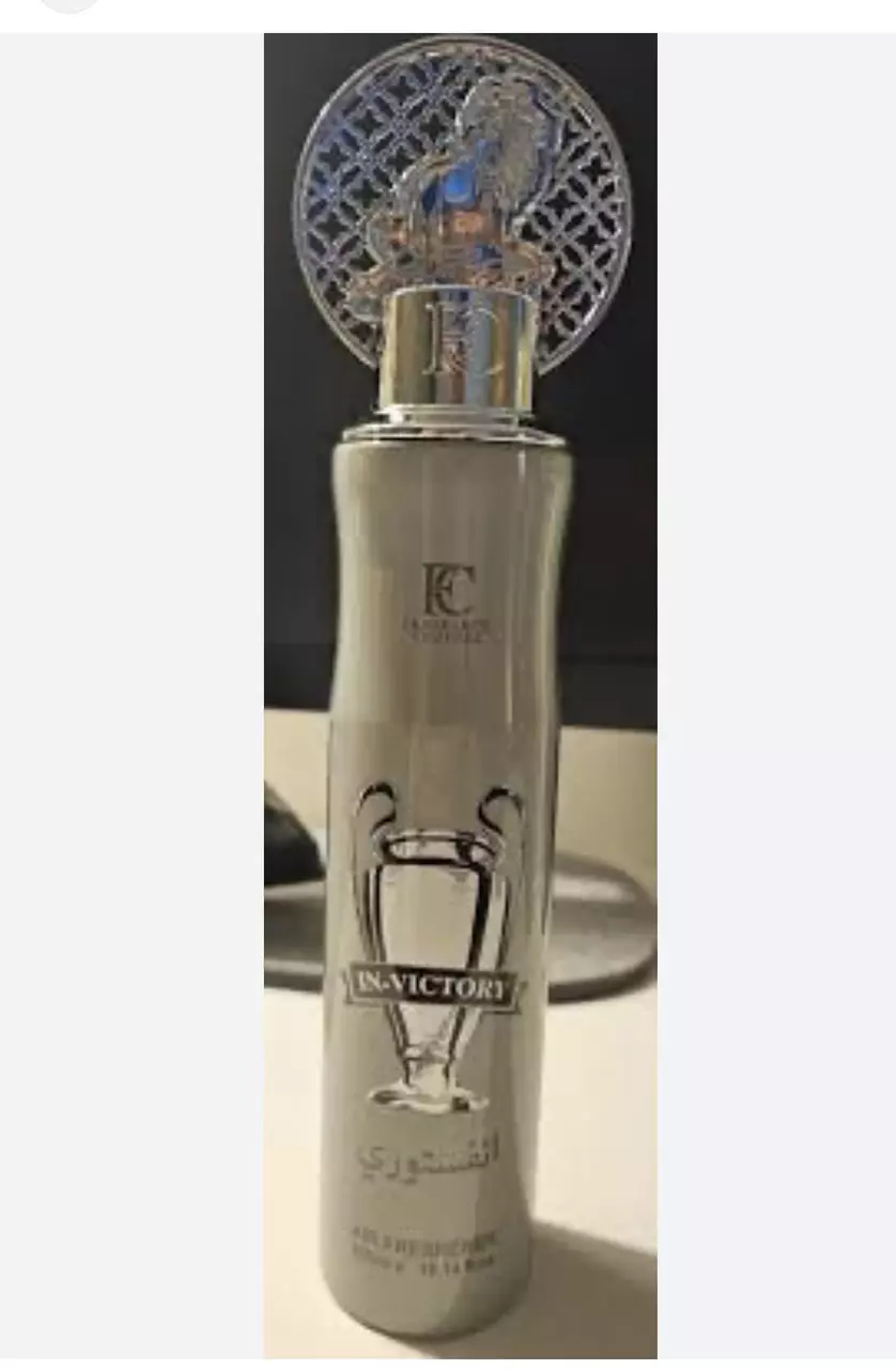 Fragrance Couture "In-Victory" Air Freshener, designed to look like a trophy. thumbnail