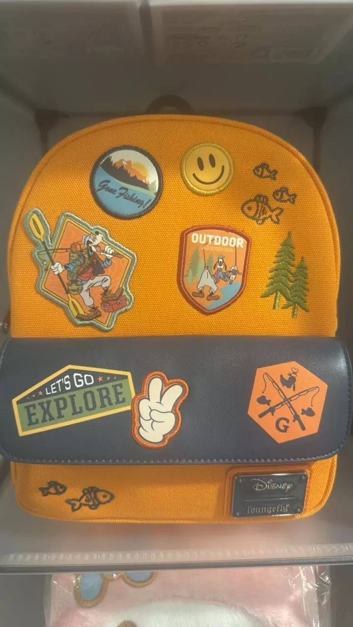 Goofy camping Loungefly, mini backpack thumbnail