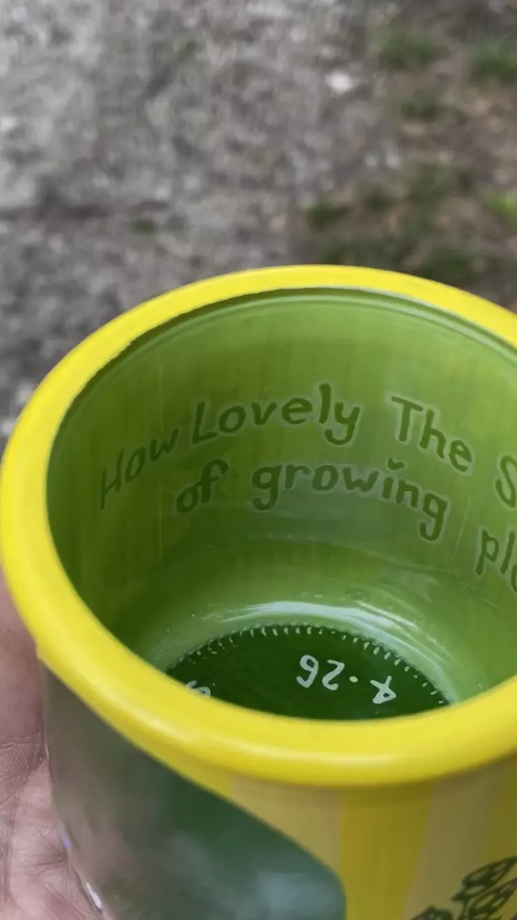 Handpainted, one of a kind, prop jar thumbnail