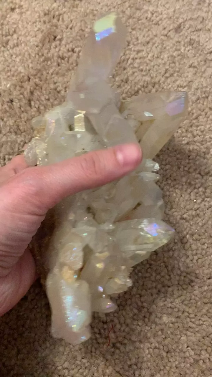 Aura Coated Crystal Quartz Freeform thumbnail
