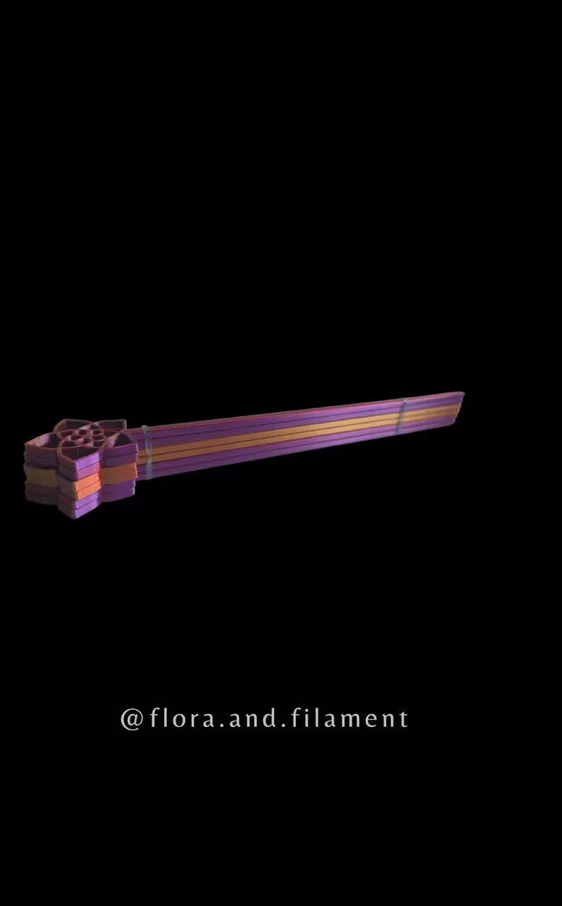 💜🧡 3D printed hoya flower stakes💜🧡set of (3)💜🧡 thumbnail