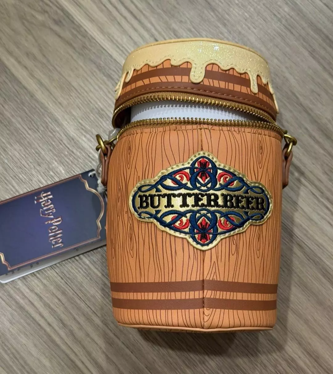 Loungefly Harry Potter butter beer crossbody thumbnail