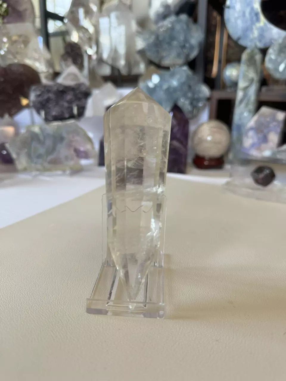 Clear Quartz 12- Sided Vogel #2 Chunky thumbnail