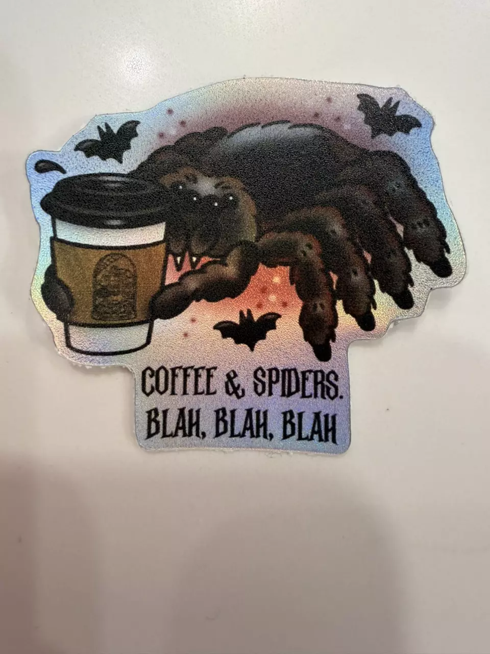 Coffee & Spiders sticker thumbnail