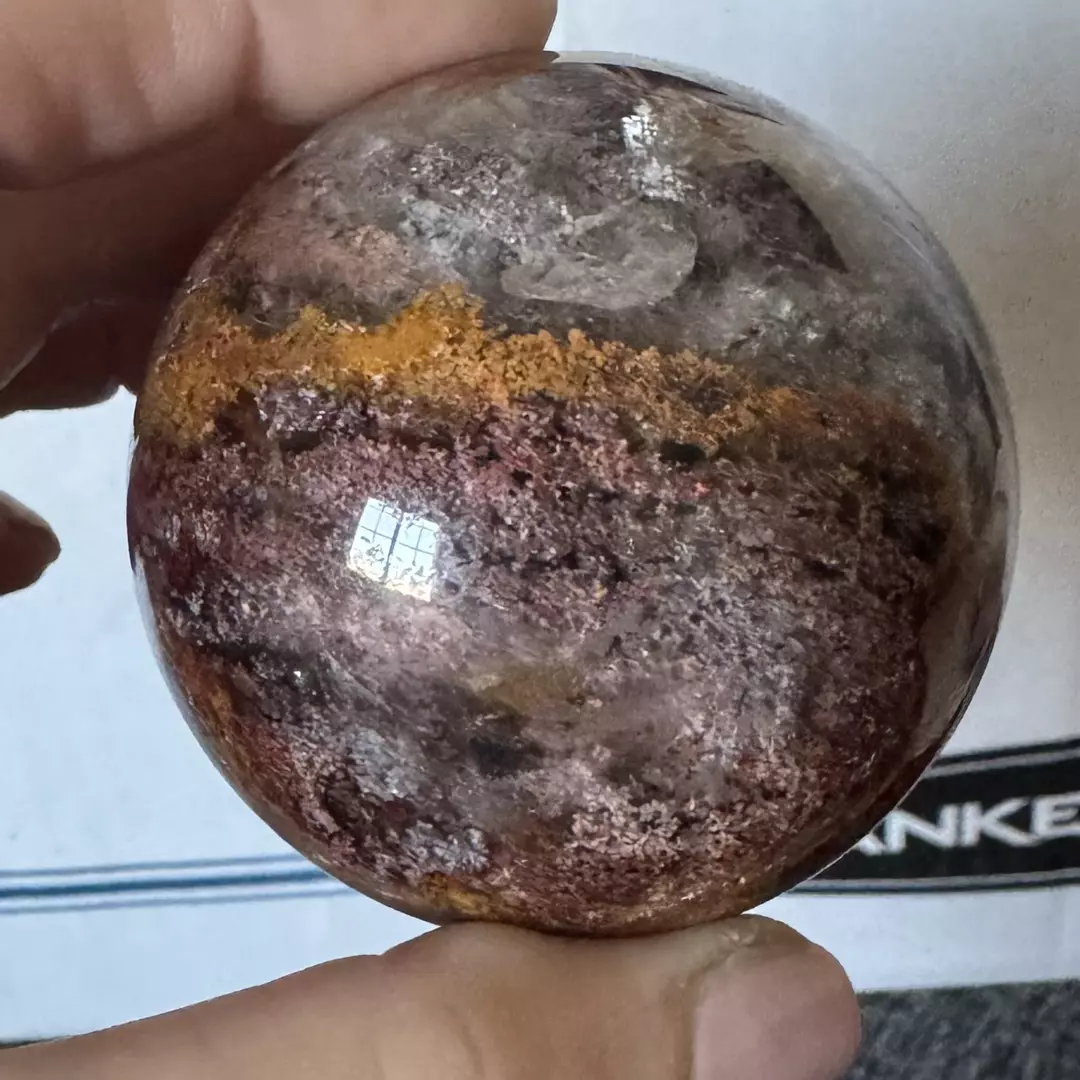 Garden Quartz Sphere #1 - This one! thumbnail