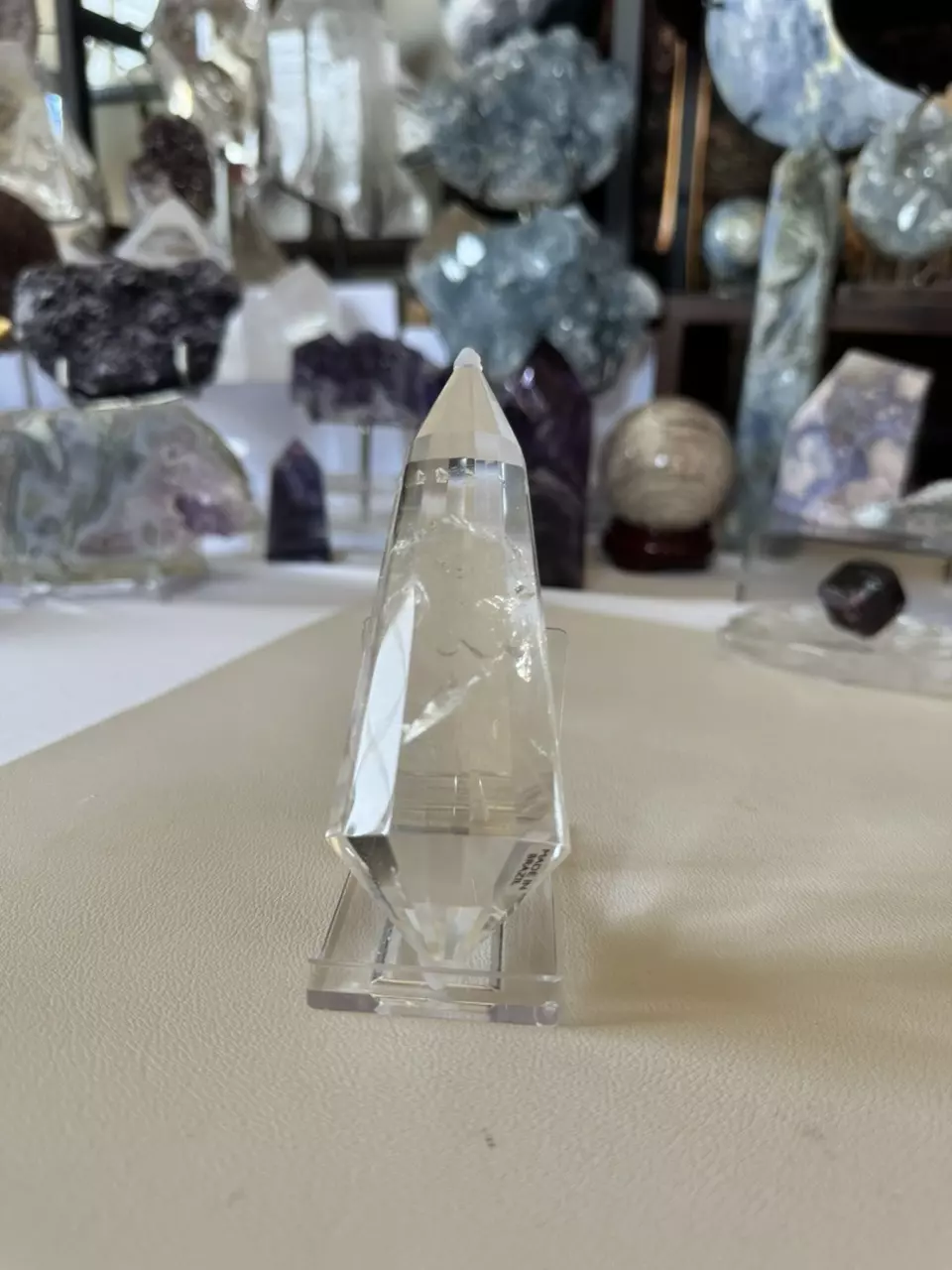 Clear Quartz Vogel - Super Clarity From Brazil +AAA Status thumbnail