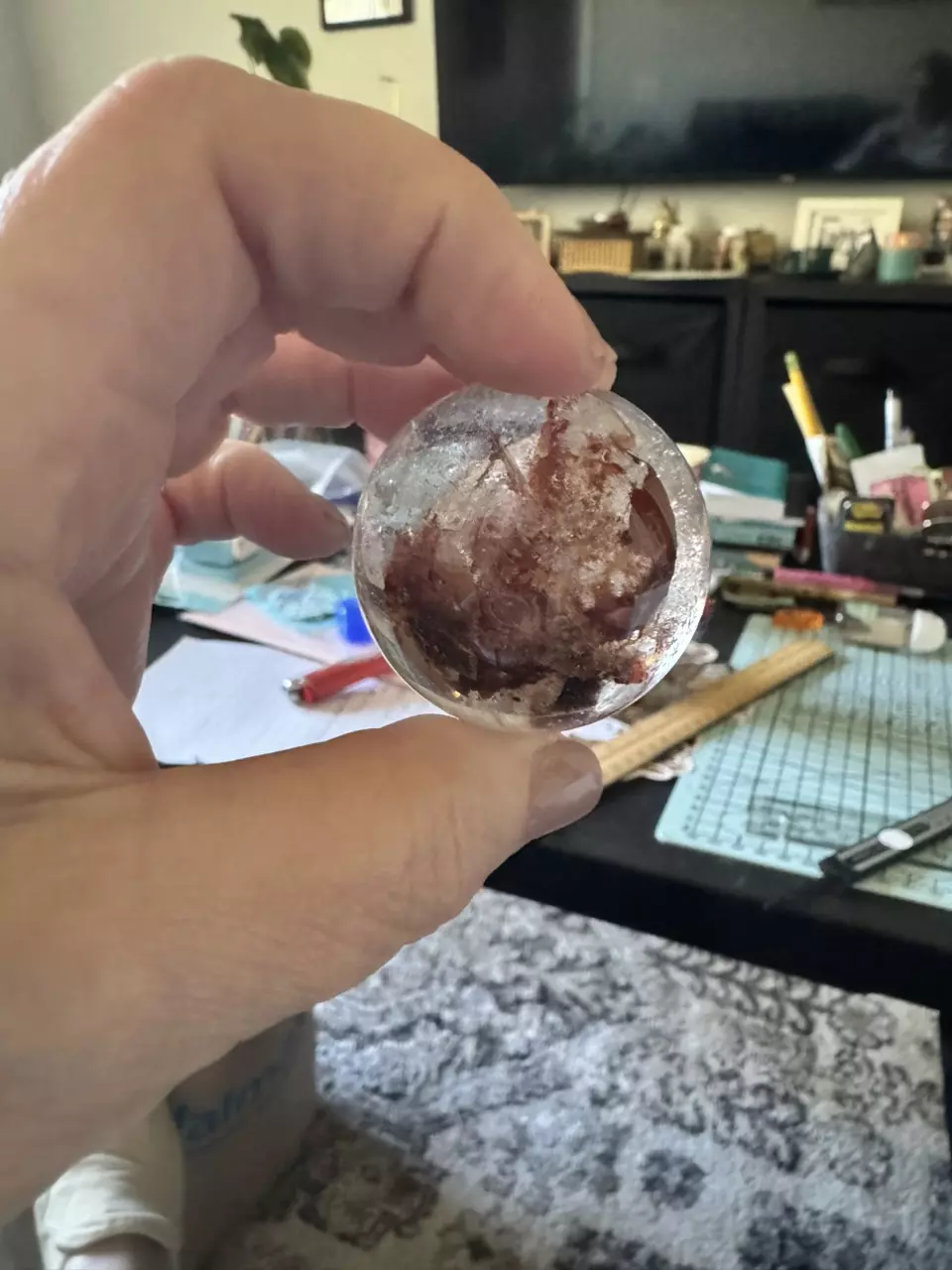 Garden Quartz Sphere #8 thumbnail