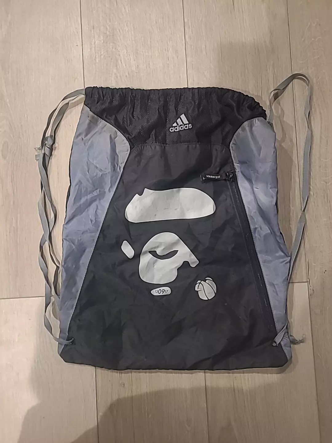 Adidas drawstring bookbag thumbnail