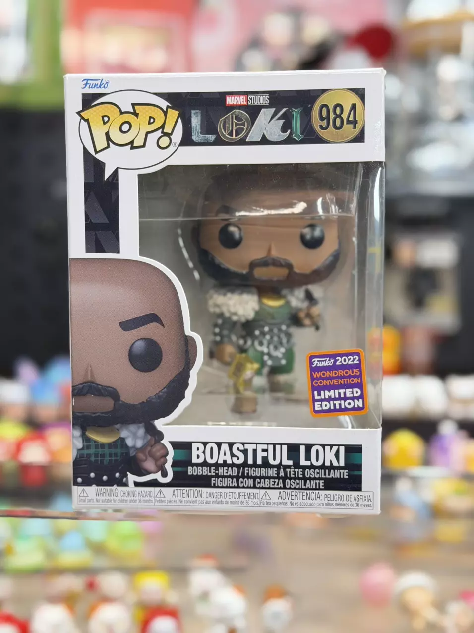 BOASTFUL LOKI POP NEW IN BOX thumbnail