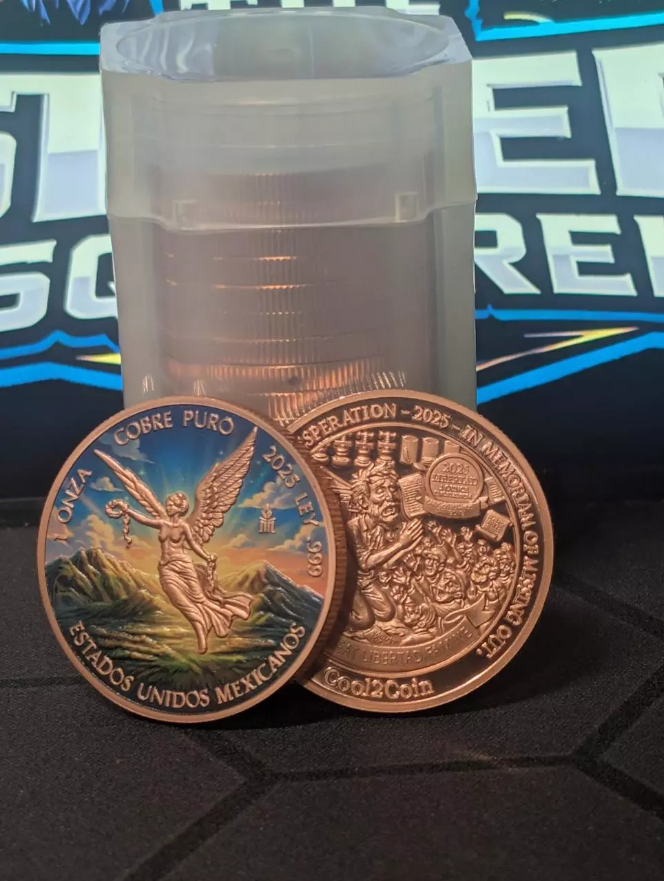 Cool2Coin Colorized 1oz Copper Rounds thumbnail