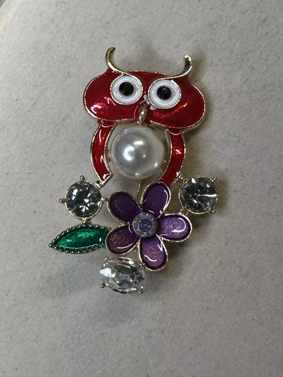 Owl brooch thumbnail