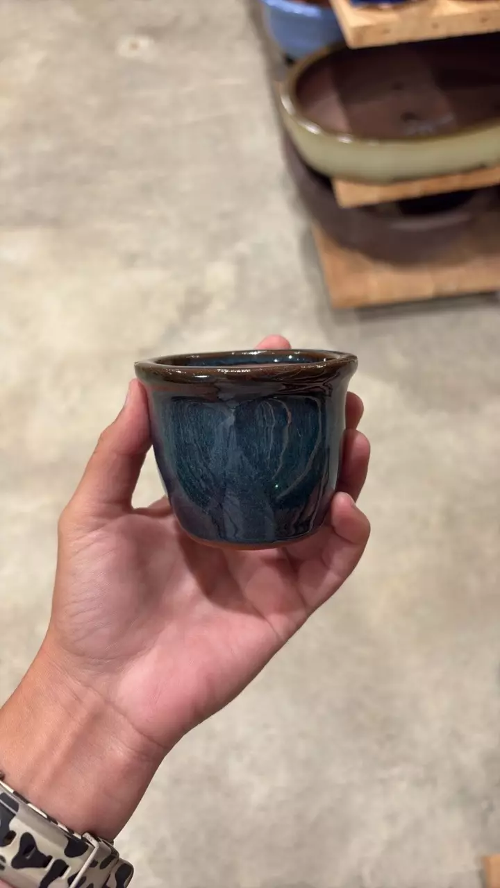 3″ – Glazed Bonsai Pots - E thumbnail