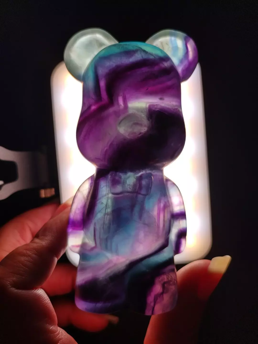 Rainbow Fluorite Bear thumbnail