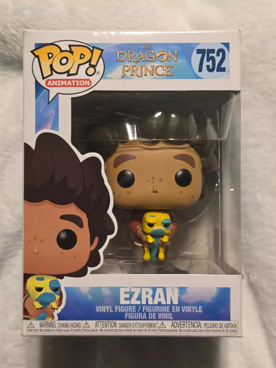 Funko Pop! Vinyl: The Dragon Prince - Ezran #752 thumbnail