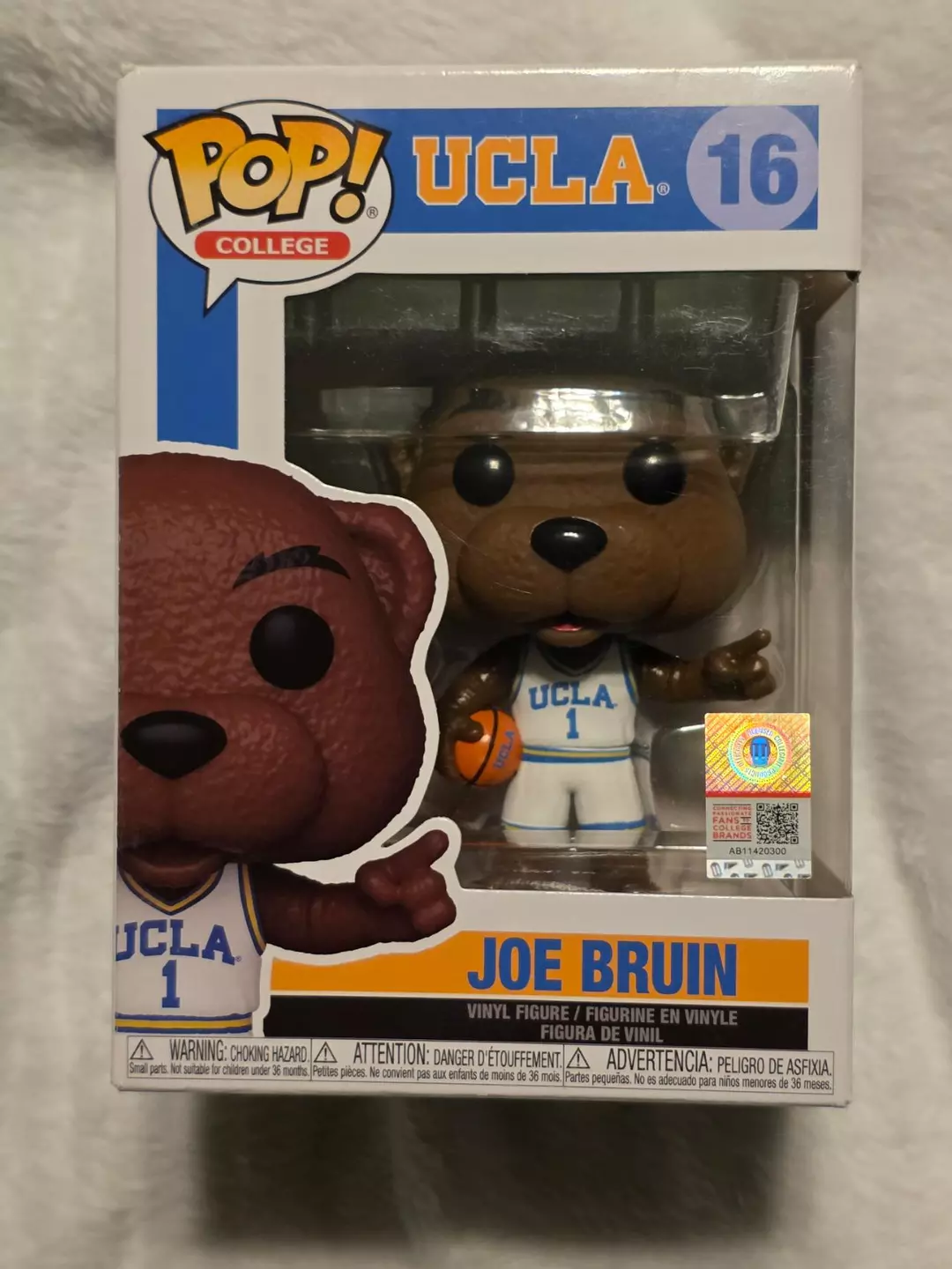 Funko Pop! College: UCLA - Joe Bruin (#16) thumbnail