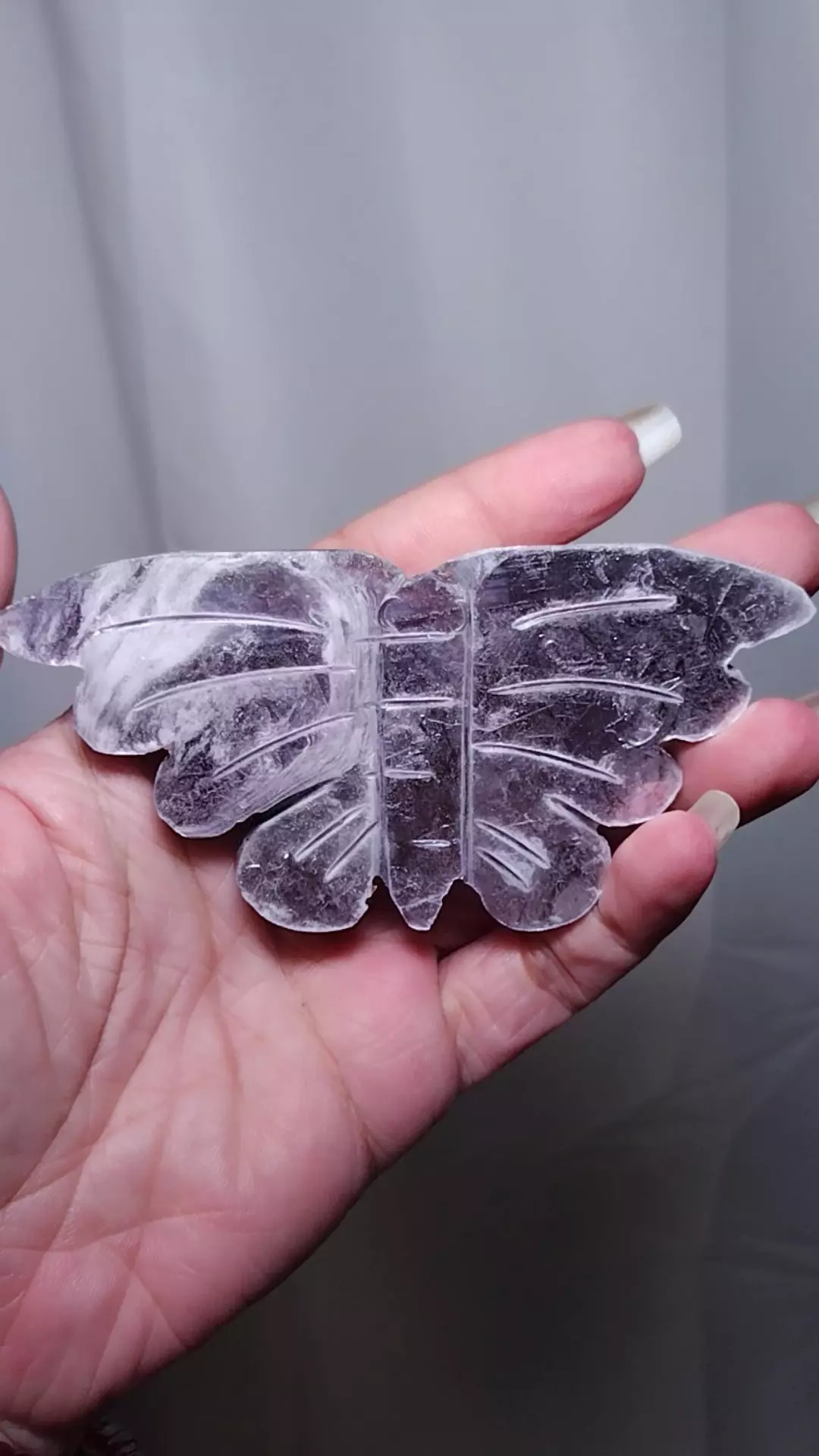 Purple Mica Butterfly With Stand thumbnail