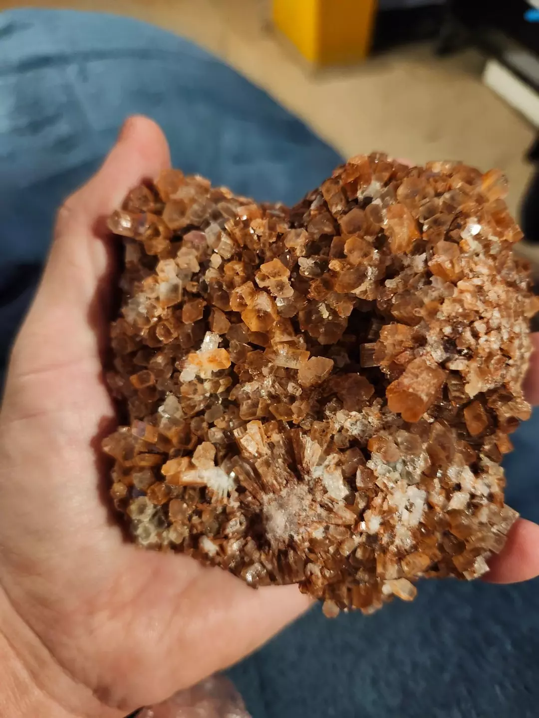 Big aragonite cluster was 85 thumbnail