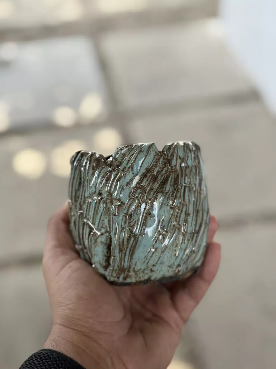 Antique blue 3.5x3.5 thumbnail