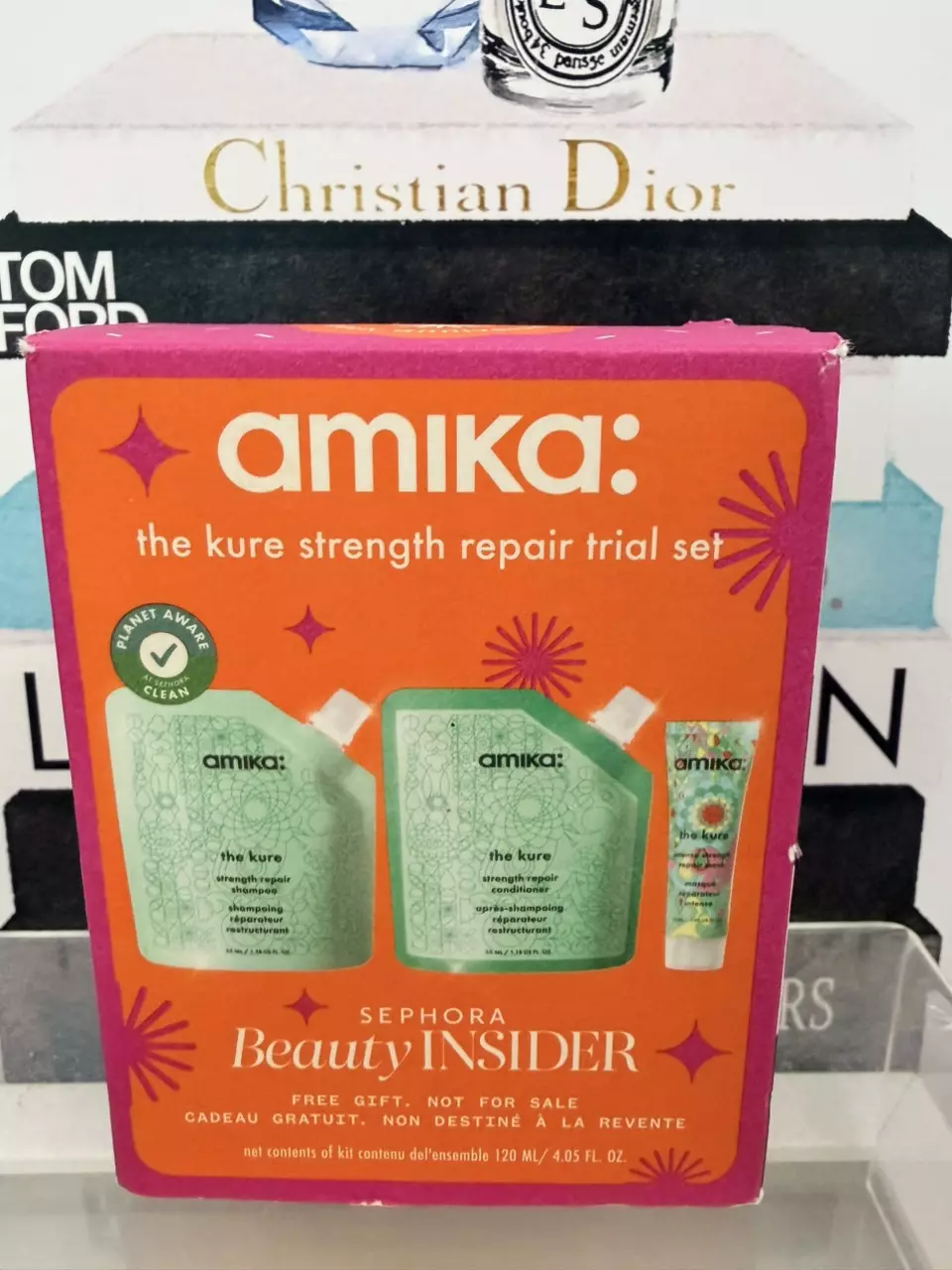 Sephora Beauty Insider. Amika the Kure travel set thumbnail
