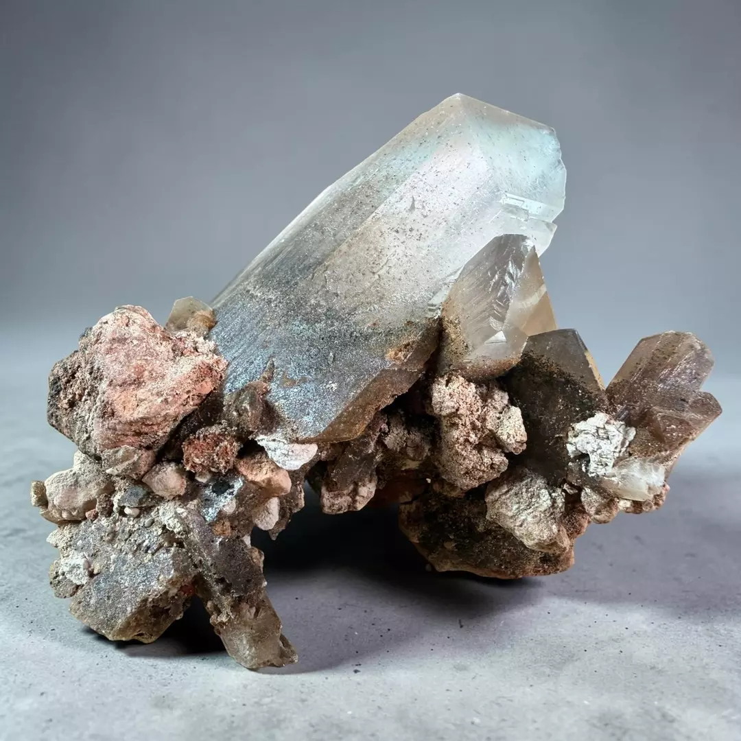 Black Phantom Selenite from Mexico thumbnail