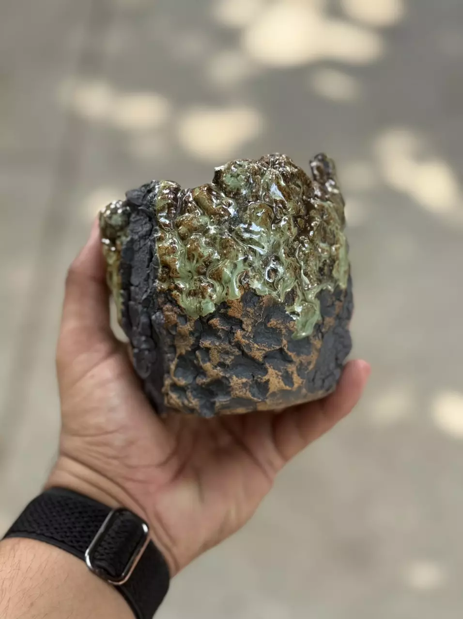 Emerald crackle 3.75x3.75 thumbnail