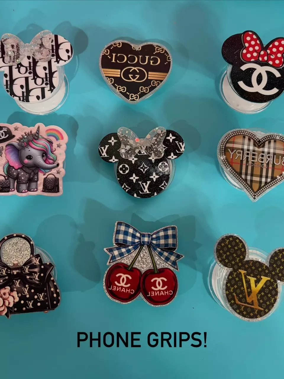 Luxury Inspired Phone Grips! thumbnail