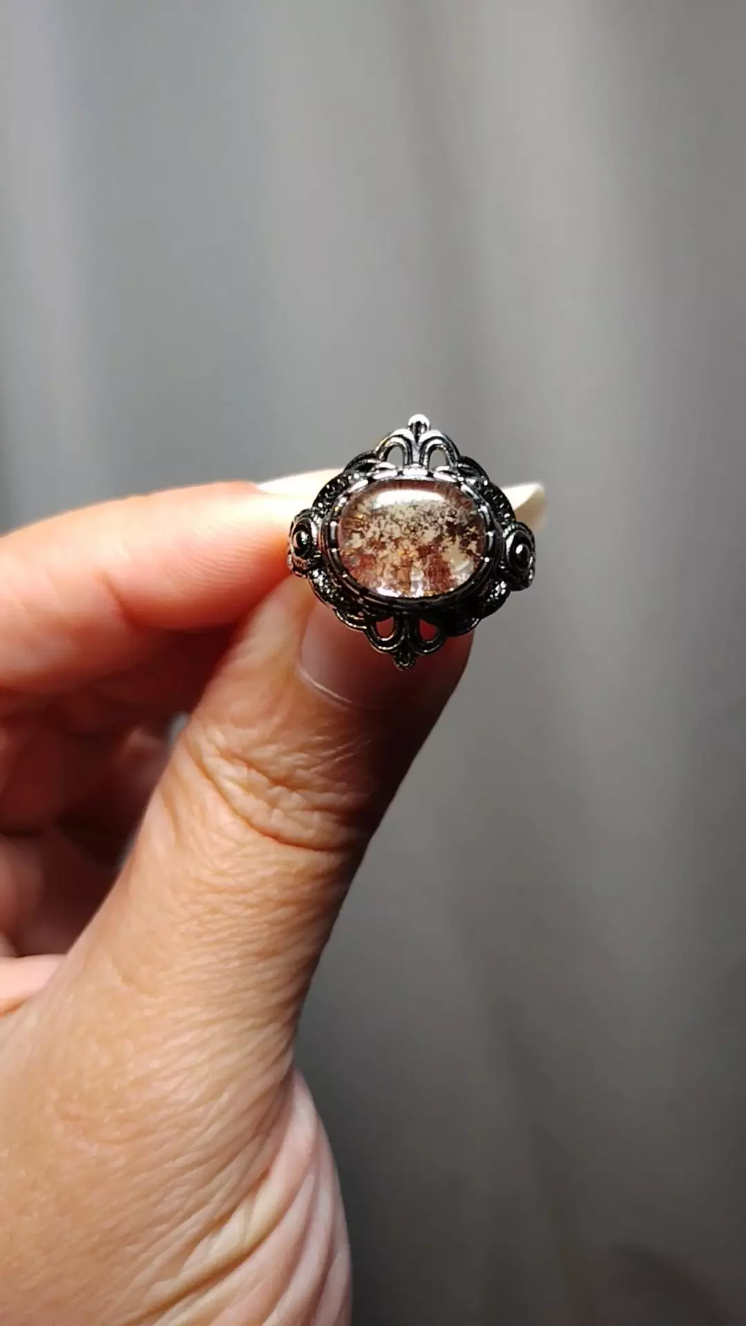 Adjustable Garden Quartz Ring thumbnail