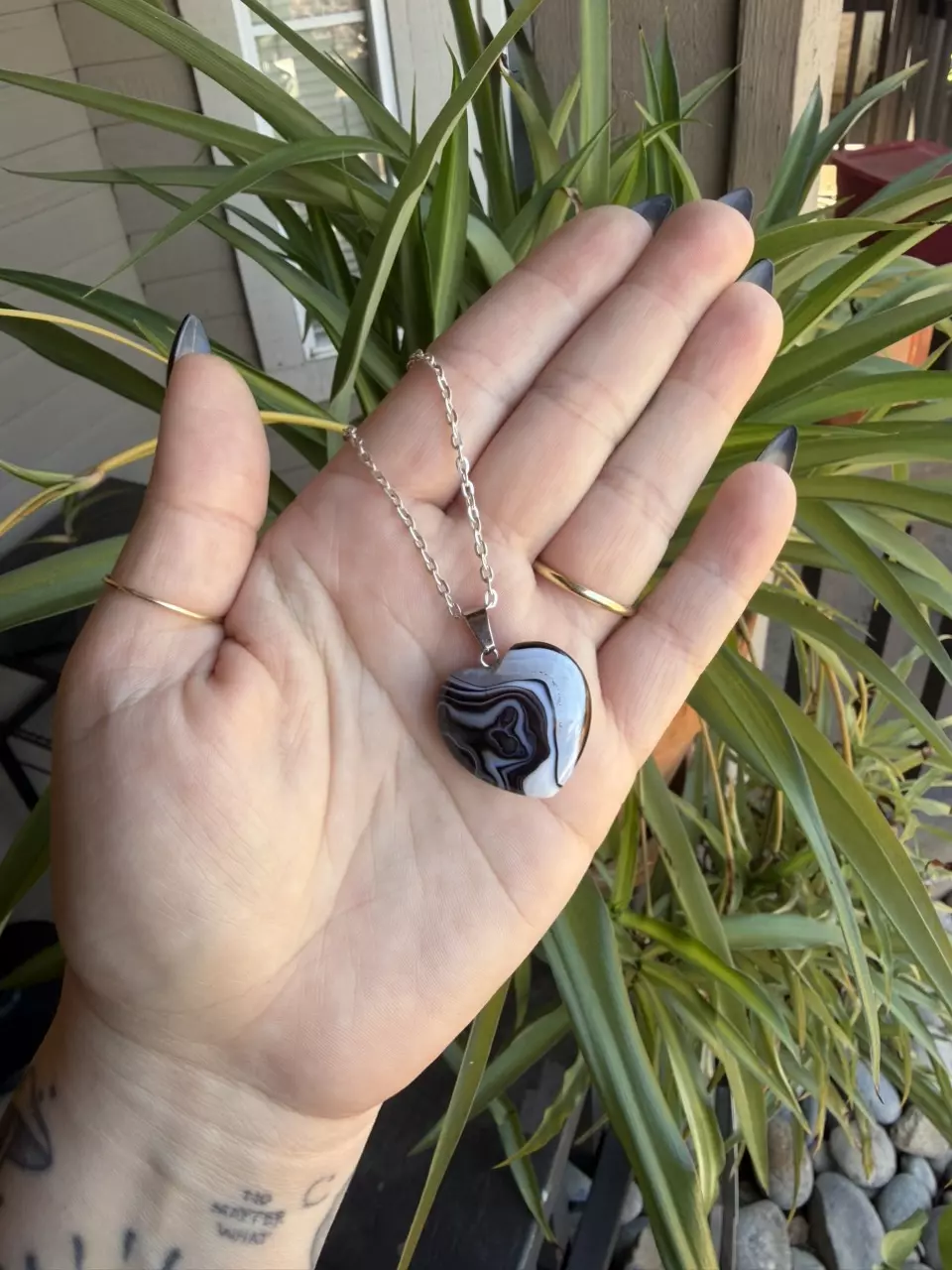 Sardonyx Heart Necklace thumbnail