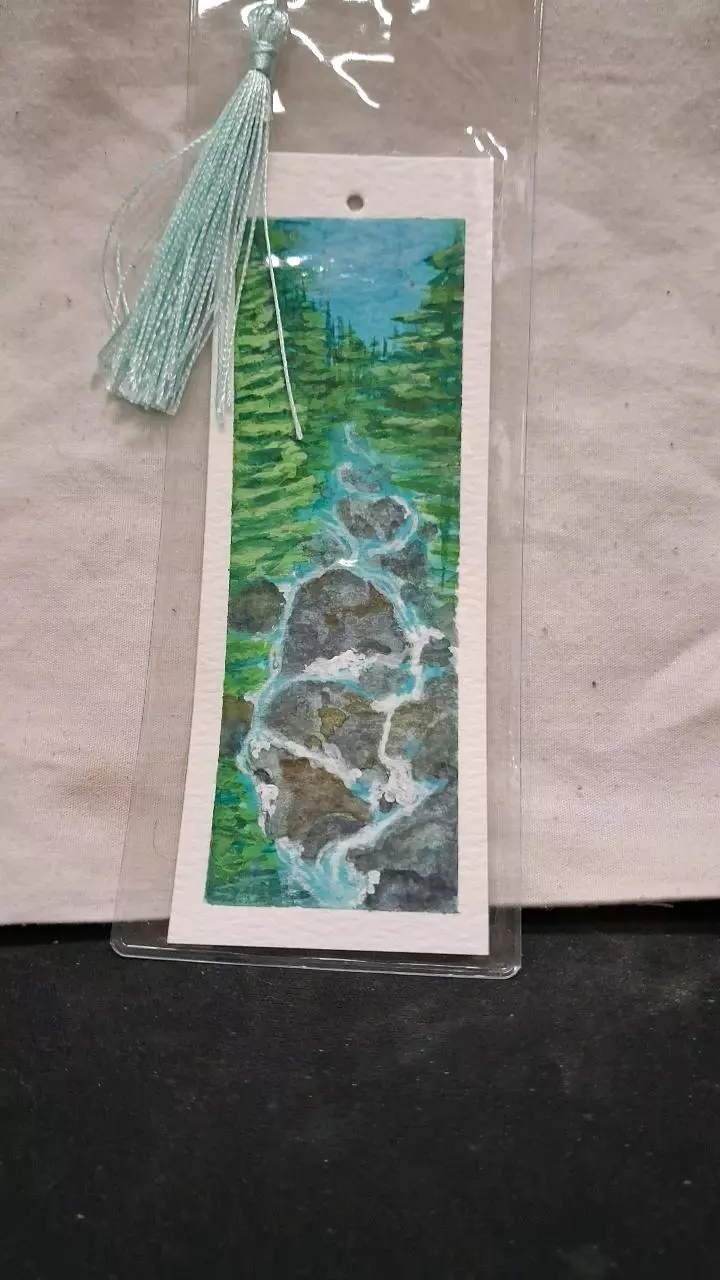 Original Watercolor Bookmark thumbnail