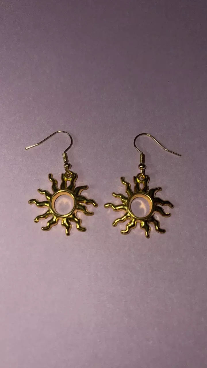 Sun dangle earrings thumbnail