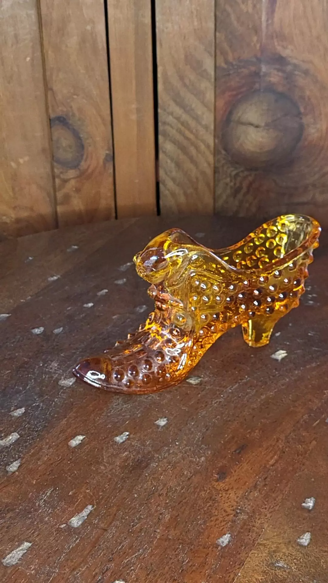 Fenton Glass Shoe thumbnail