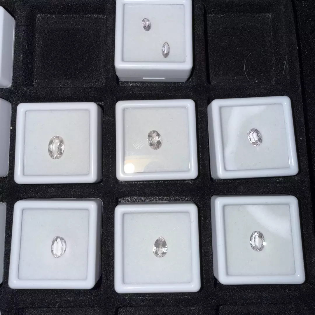 Natural MORGANITE Faceted Stone thumbnail