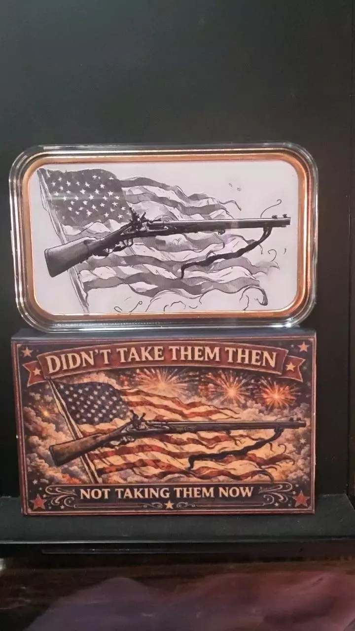 2nd Amendment 1 oz Copper Bar thumbnail