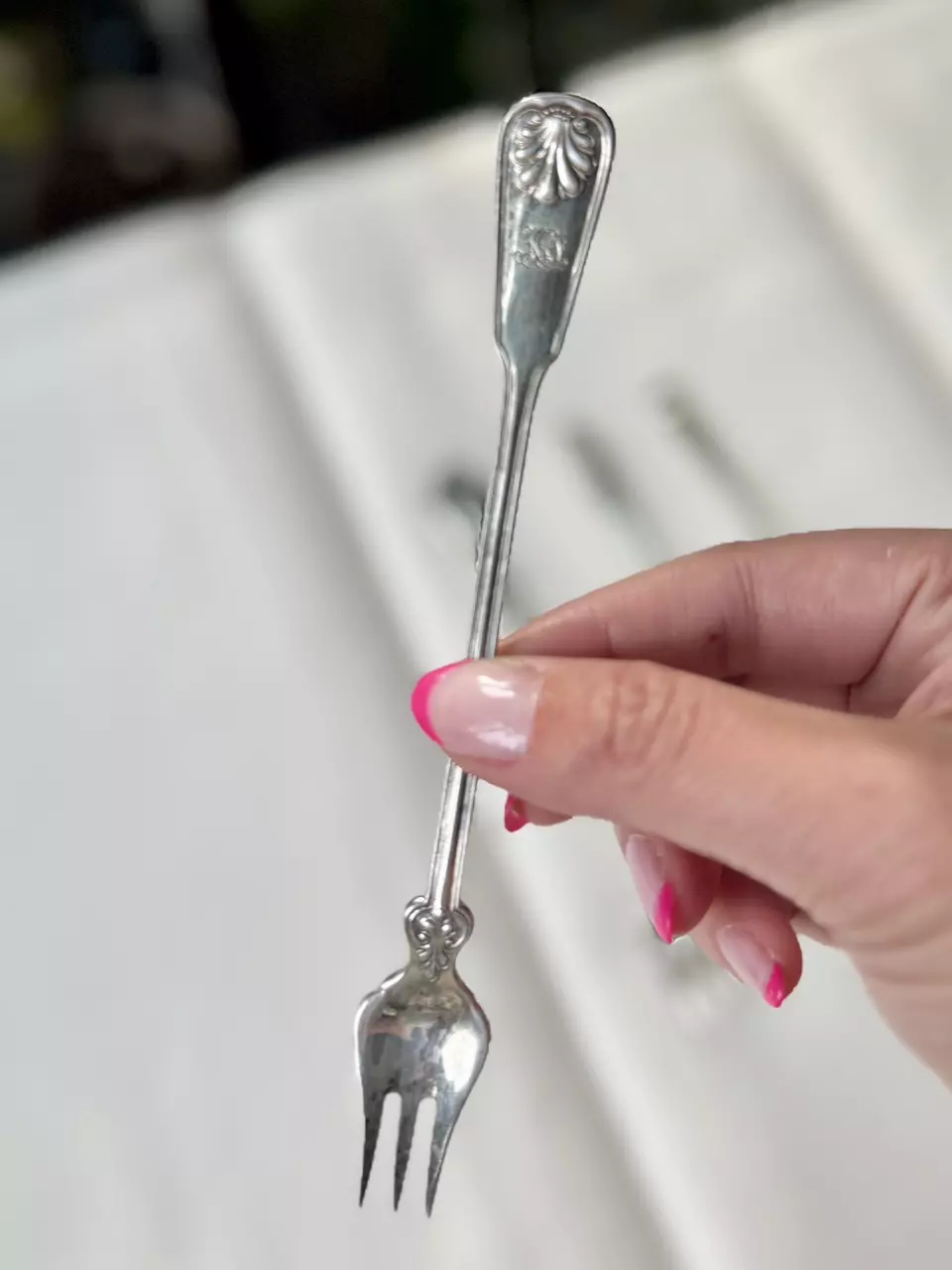 Crown Silver vintage fork thumbnail