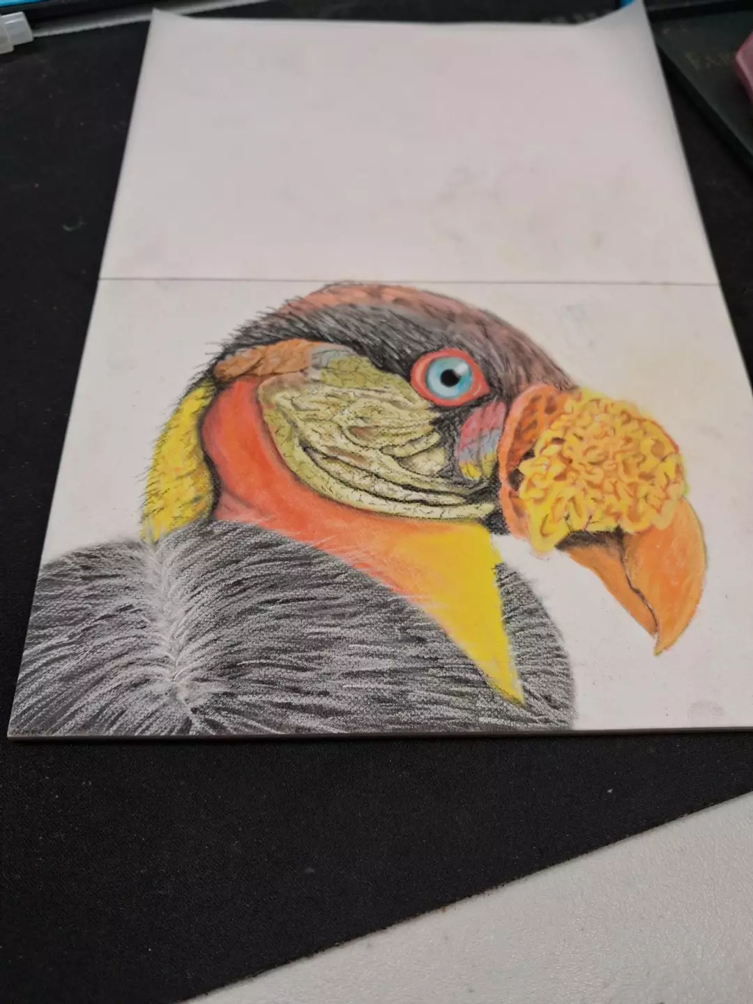 Fresh off the easel, Pastel 5 x 7 thumbnail