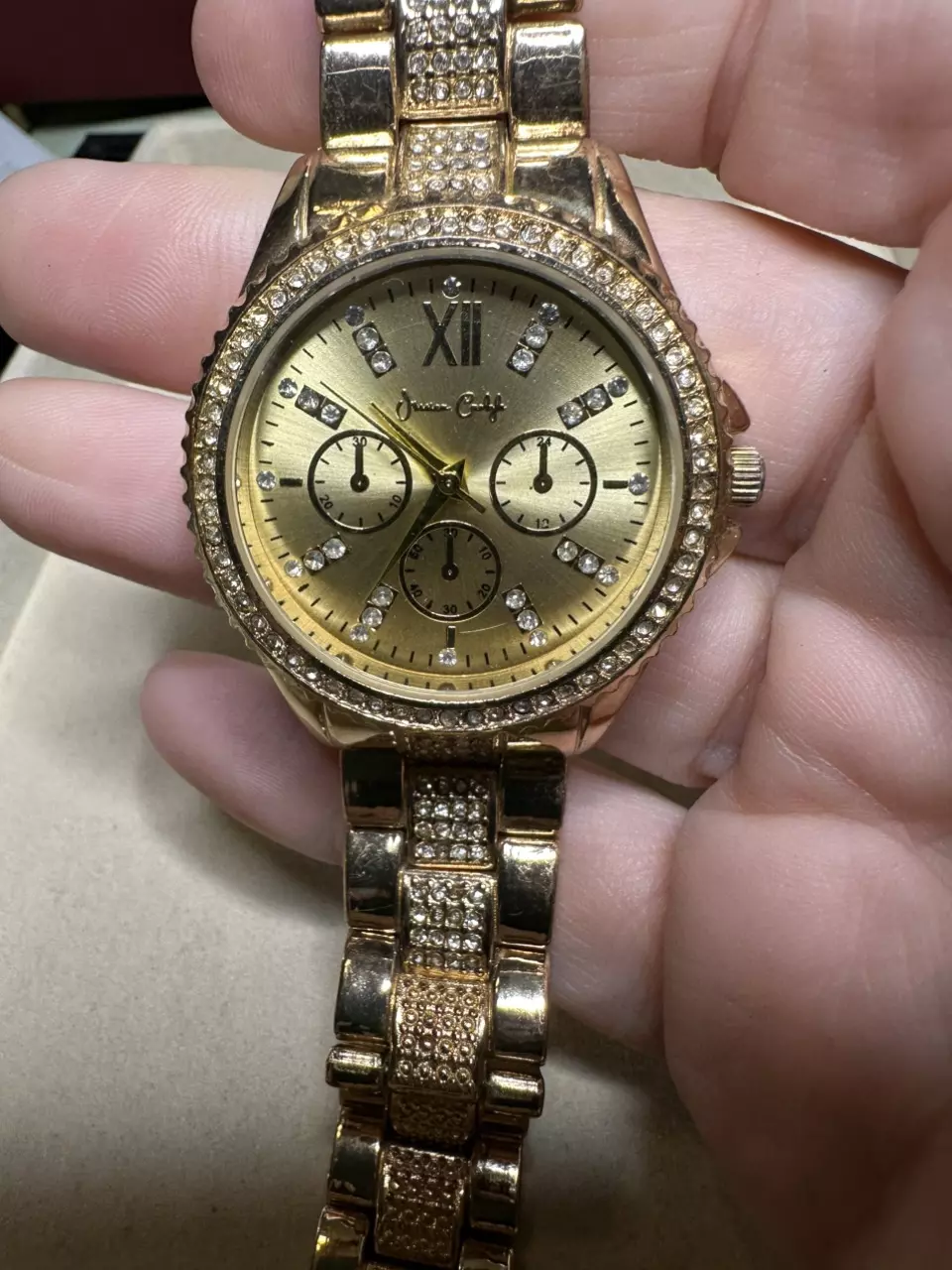 Ladies gold tone Jessica Carlyle thumbnail