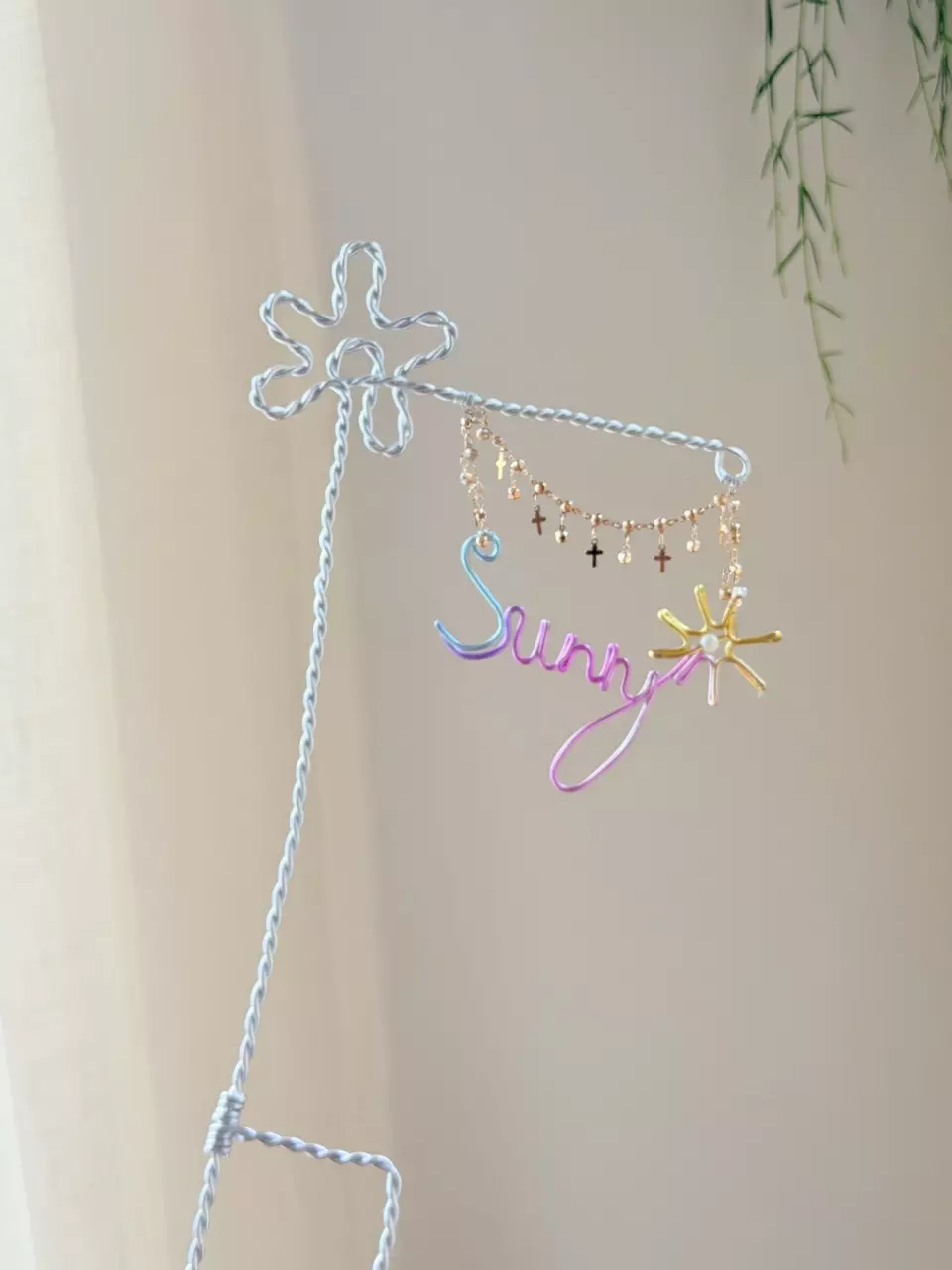Handmade Hoya Trellis | Decorative Plant Support thumbnail