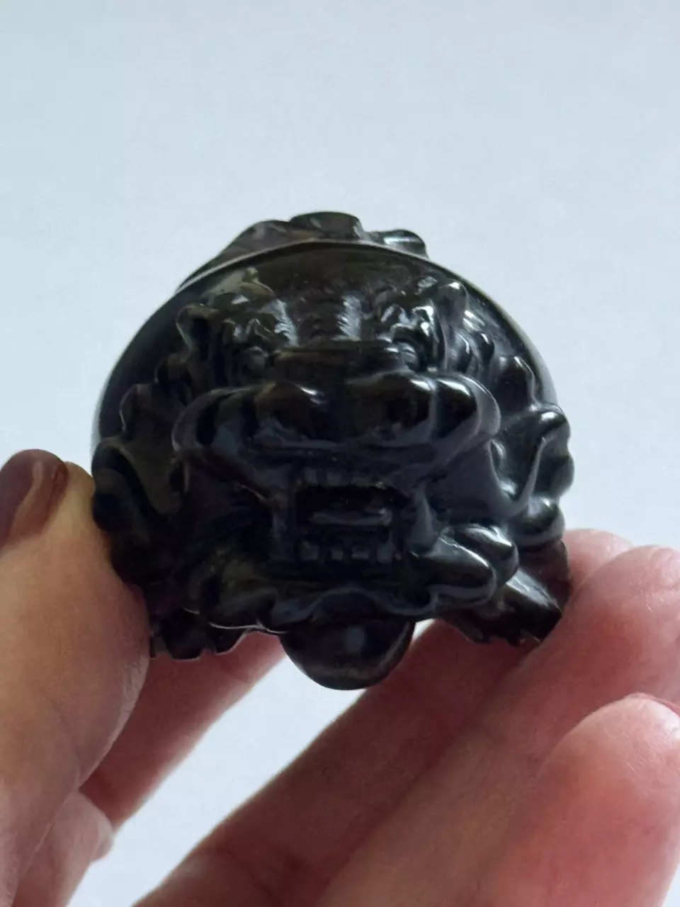 Dragon Turtle 🐢 Black Obsidian #5 thumbnail